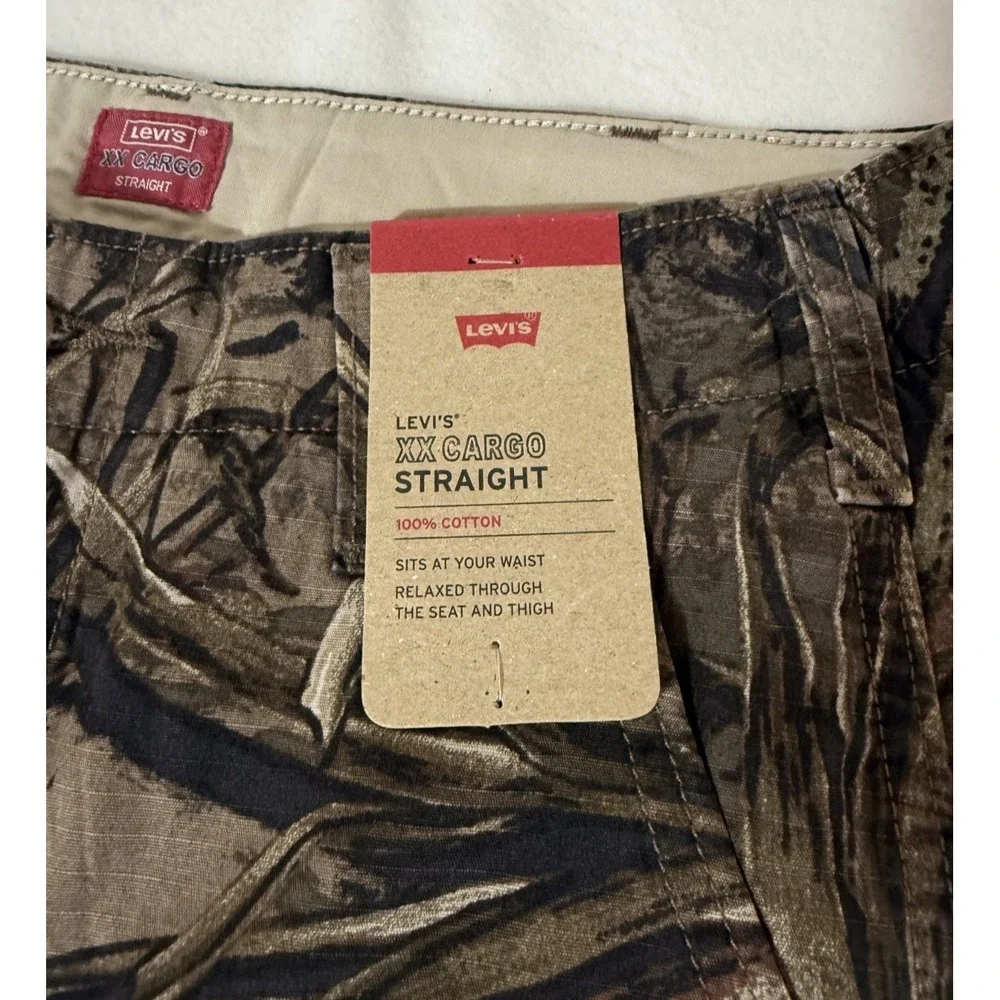 Levi's Men's XX Cargo Straight Leg‎ Relaxed Fit 100% Cotton Pants US Size 29x32